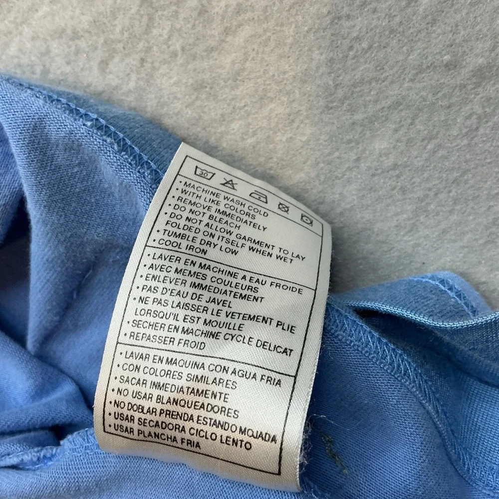Nike UNC‎ Tar Heels Quarter Zip Polo Shirt Large Blue Argyle Stripe Vintage Men